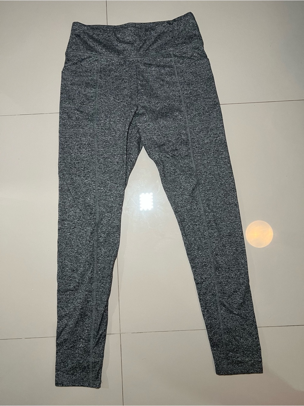 Express Gray Heather leggings size medium